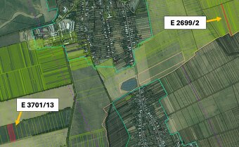 Trhovište – 11.445 m2 ORNÁ PÔDA a LESY - komasácia - 4