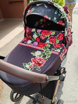 Cybex priam 4.0 2022 vanička cot blossom dark - 4