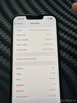 iPhone 14, Midnight, 128 GB - 4