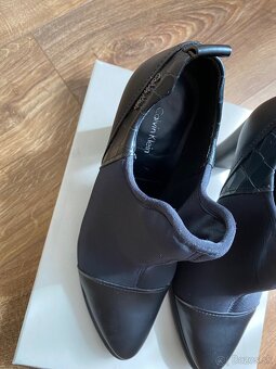 Kotníkové čižmičky Calvin Klein - 4