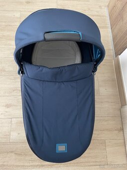 Vanička CYBEX Priam Lux Carry Cot Nautical Blue Platinum - 4