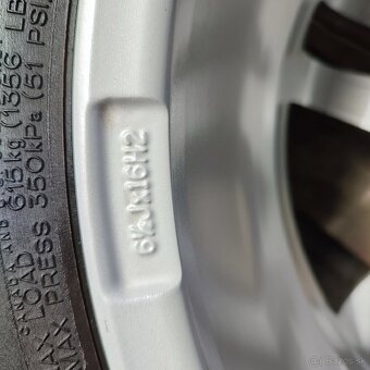 Predám alu kola 5x112r16 dezzent 205/55r16 - 4