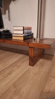 Stojan na šaty - masívne drevo - 4