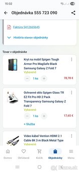 Samsung Galaxy Z Fold 7 kryt + folia Spigen 50e - 4