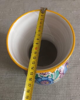Modranská keramika - väčšia váza - 4