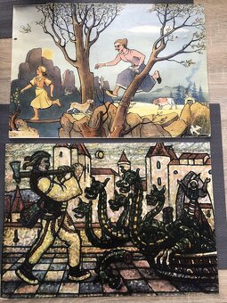 súbor školských plagátov rok 1955 - 4