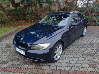 BMW 330D E90 - Monaco Blue, Navi Pro, Manual 6st Bezova koza - 4