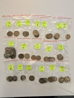 Mince 50h,1,2,5, Kčs - 4