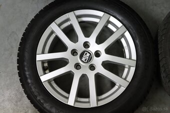 MSW disky 16" (5x108) + Dunlop 205/55 R16 zimné - 4