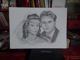 Kreslenier realistických portretov podľa fotogragie - 4