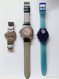 3 ks panske hodinky vložene nove baterie a funkčne - 4