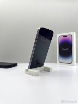 iPhone 14 PRO 256GB DEEP PURPLE TOP STAV+PRÍSLUŠENSTVO - 4