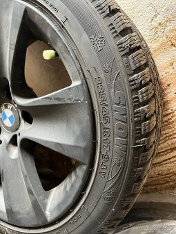 R17 5x120 BMW kolesa + zimné pneu - 4