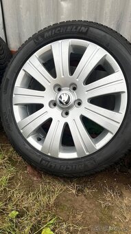 Zimná sada 5x112 r17 Octavia vw group - 4