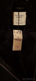 Dámska nová bunda čierna letecká - 4