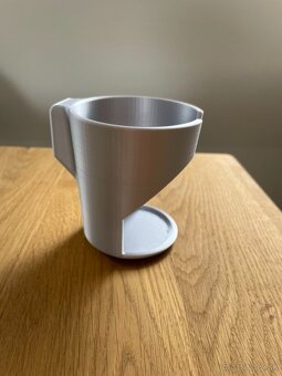 Držiak na pohár strieborný - 4