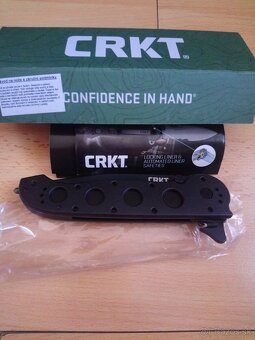 Zatvárací nôž CRKT M16-04ZLEK Tanto Blackout (nový) - 4