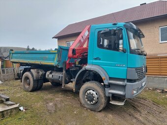 Mercedes Atego 1828 4x4 vyklápač s hyd. rukou, odpočet DPH - 4