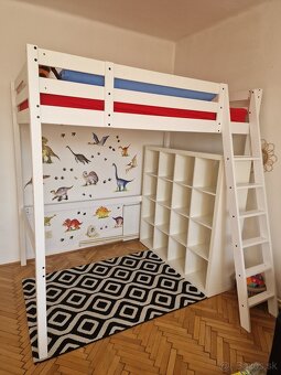 Poschodová posteľ STORÅ biela - 4