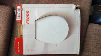 Wc sedatko, zachodova doska, tiche zatv., chromove panty - 4