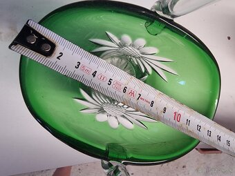 Modranská čútora+krištáľová labuť+košík - 4