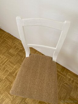 Pevné DUBOVÉ stoličky 2ks - 4