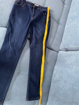 Elastické rifle dámske - 4