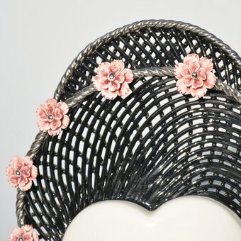 Porcelánová maska / soška, ešte v originálnom obale - 4