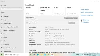 notebook HP 250 G4 , 15,6" - 4