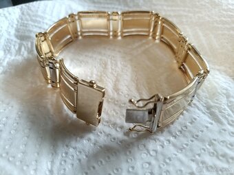 Zlatý náramok 14K - 4