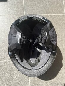 Lyžiarska helma SALOMON CRUISER BLACK MATT veľkosť L - 4