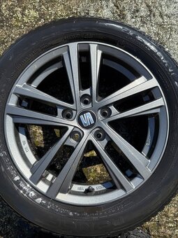Predám disky - Seat Abrera R16 5x112 16x6j ET43 (4x) - 4