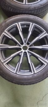Bmw X5,X6 ,G05, G06 originalne disky s zimnymi pneu R20 - 4