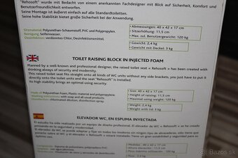 zvyšovač WC - sedátko na WC - 4