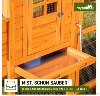 Kurník MyAnimal XXL MH-13 pre 8 sliepok - 4