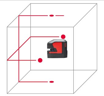 Krížový laser Leica - 4