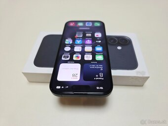 APPLE IPHONE 16 256GB ,ZDRAVIE BATERKY 100%,ZÁRUKA - 4