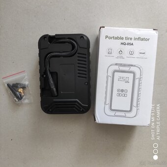 Predám novú akumulátorovú vzduchovú pumpu na pneumatiky - 4