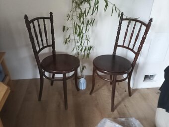 2 kavárenské stoličky thonet - 4