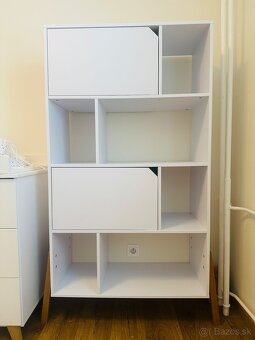 Detský nábytok – postieľka, komoda s prebaľovacím pultom, sk - 4