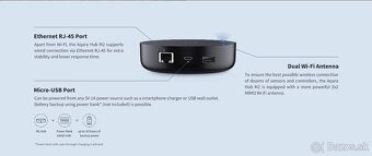 Matter Bridge ZigBee Riadiaca jednotka Aqara Hub M2 smart CN - 4