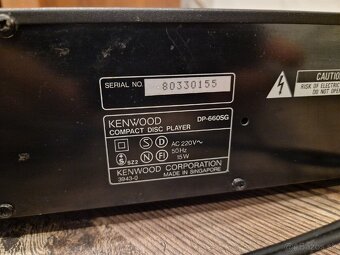 Predám CD player KENWOOD DP-660SG - 4