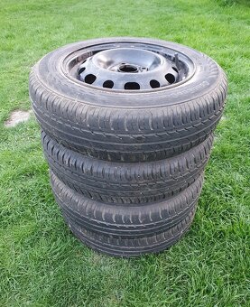 Predám letnú sadu 165/70 R14 - 4