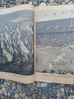 Olympiáda 1936 v Berlíne originálny starý časopis - 4