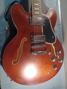 Gibson ES-335 jazz guitar replica semi-hollow - 4