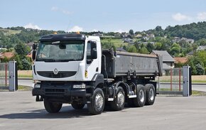 RENAULT KERAX DXI 460- 8x4 -VOLVO FMX trojstranný sklápač - 4