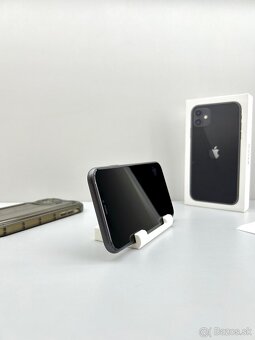 iPhone 11 BLACK NOVÁ BATÉRIA 100% + PRÍSLUŠENSTVO - 4