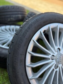 Letny komplet R17 5x112 OEM Audi A4 + 225/50 R17 Orium leto - 4