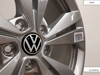 Vw Golf originál alu disky 7,5J R18 5x112 ET50 1218 - 4