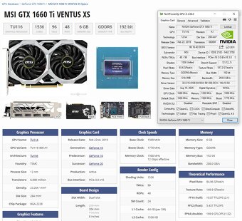 MSI GTX 1660 Ti Ventus XS 6GB - 4